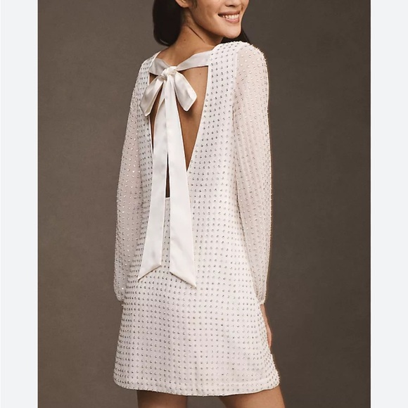 BHLDN Angeline Tie-Back Mini Dress (NWT) - Picture 10 of 10